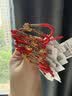 周六福七夕情人节礼物黄金手链女5D硬金足金十二生肖本命红手绳 定价 龙-0.34g 实拍图