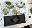 金镶玉功夫茶具套装茶杯陶瓷喝泡茶中秋节日送礼品盒子时描金国花牡丹 实拍图