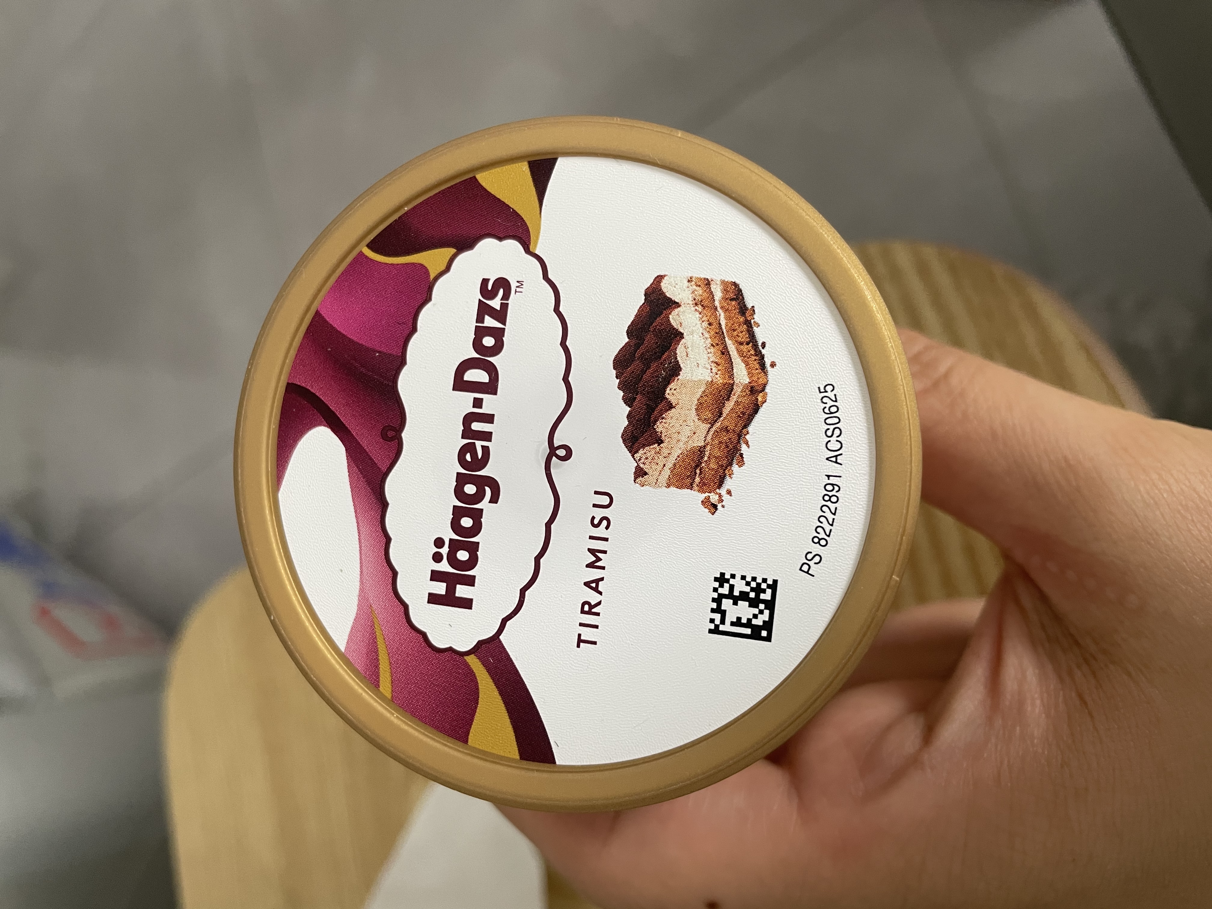 哈根达斯（Haagen-Dazs）【限定新品】经典提拉米苏风味冰淇淋100ml/杯 雪糕 实拍图