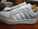 adidas ENTRAP美式校园风运动鞋少年感复古篮球风板鞋阿迪达斯 米白色/灰色   37 实拍图