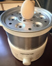 九阳（Joyoung）蒸蛋器 煮蛋器 定时 自动断电安心用 小型316L不锈钢多功能 双层蒸煮鸡蛋早餐神器ZD14-GE330 实拍图