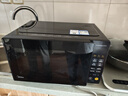 美的（Midea）家用变频微波炉平板式易清洁800W微波速热智能菜单钻石背板加热20L小型一级能效（PM20M2 实拍图