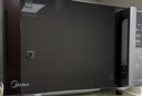 美的（Midea）微波炉烤箱一体机 小型家用平板易洁烧烤智能解冻20升微波炉  光波加热2026新款（M1-L201B二代） 实拍图