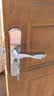 卡贝门锁卧室房门锁木门锁免改孔通用型全套室内门锁125长 实拍图