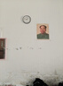 康巴丝（Compas）挂钟客厅 静音走时简约石英钟表挂墙时钟 c2855 黑色 26cm直径 实拍图