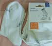 迪卡侬（DECATHLON）透气吸汗袜子运动袜高帮棉袜柔软舒适男女长袜 RS160-休闲白色-3双装 【43-46】(鞋码43/44/45/46) 实拍图