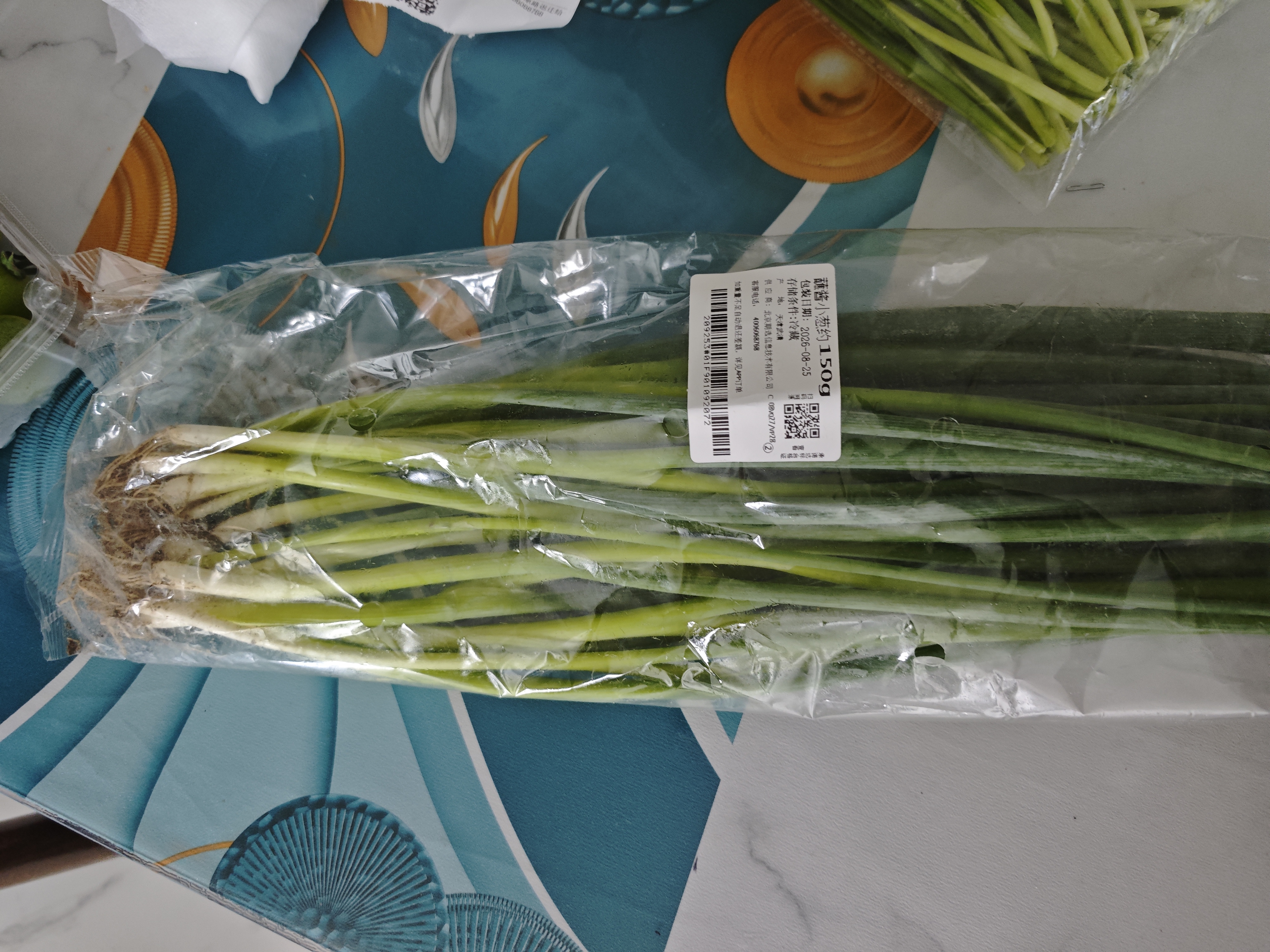 有机韭菜 250g 实拍图