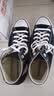 匡威（Converse）All Star夏季经典帆布男女高帮休闲运动鞋黑色101010 101010/黑色 46 实拍图