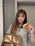 华美（Huamei） 月饼广东广式月饼礼盒双黄纯白莲蓉蛋黄豆沙多口味可选中秋礼品 【商超爆款】感恩月双黄白莲蓉720g 实拍图