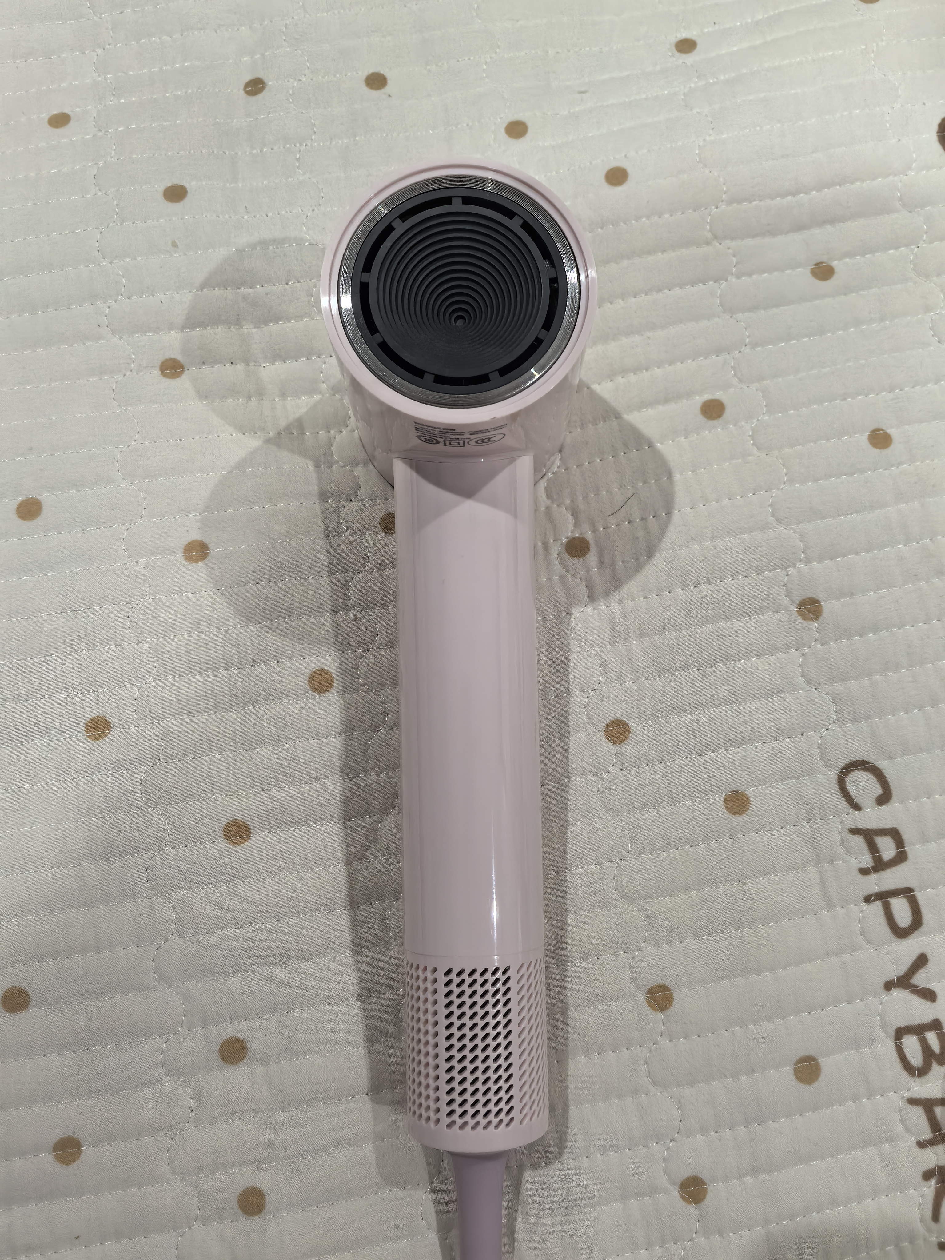 奔腾（POVOS）【节日礼物】P7高速吹风机家用学生宿舍负离子大功率速干低噪音PH7001慕斯粉生日礼物送女友 实拍图