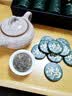 七春冰岛普洱500g约100饼茶叶礼盒云南临沧产古树生茶教师中秋节送礼 实拍图
