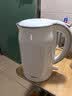 美的（Midea）电水壶电热水壶食品级304/316L不锈钢家用双层防烫烧水壶 1.7L大容量热水壶开水壶煮茶壶 1.7L 【316L母婴材质】SH17M301PRO 实拍图