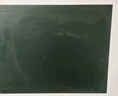 得力90*60cm黑板可移除软绿板 儿童家用胶墙贴 铁性自粘贴可擦写画板 涂鸦墙纸 涂鸦画画贴磁性可吸 实拍图