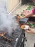 meritcook户外别墅庭院烧烤炉大号家用美式焖烤烟熏烤肉架子BBQ花园烧烤台 麒麟A30+豪华烧烤工具箱套装 实拍图