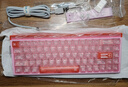 狼蛛（AULA）HERO 68XS镂空无线三模磁轴键盘RT电竞游戏专用双8K ARGB背光68键客制化机械键盘无畏契约 双8K【幻彩粉-雪神磁轴】无线三模 实拍图