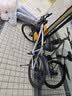 京东京造 XC350山地自行车铝合金禧玛诺21速油压碟刹成年人学生17寸时空银 实拍图