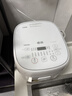 东芝（TOSHIBA）【旗舰爆款】白珍珠0涂层电饭煲4-5人无涂层不沾316L不锈钢内胆家用电饭锅低糖4升RC-15HOVC(W) 实拍图