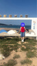 优衣库麻混纺衬衫/无袖女装衬衣483890 15 珊瑚红色 M 实拍图