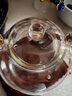 耐热玻璃茶具配件 茶壶盖子 茶壶漏【壶盖子】茶杯盖子玻璃杯盖子 花茶壶盖子07 实拍图