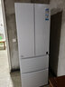 海尔（Haier）冰箱342升一级双变频风冷无霜双开门四门法式多门三档变温超薄可嵌入Leader系列家用家电国家补贴 342升冰雪白+1级双变频+黑金净味+冷藏三档变温 实拍图