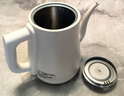 金灶（KAMJOVE） 茶艺专用泡茶烧水壶优雅长嘴电热水壶随手泡开水壶自动断电热水壶煮水壶家用1L 1L T-93（象牙白色） 实拍图