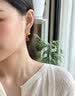 唐后（TH）红玛瑙耳钉蝴蝶耳坠新中式国风红色精致小巧银耳饰女款生日送女友 实拍图