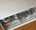 得力（deli）三格桌面收纳盒 抽屉式办公室书桌用品文具文件分类多层储物盒宿舍化妆品首饰整理盒白色PK112 实拍图