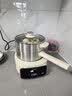美的（Midea）电煮锅 小电锅 电蒸锅 电火锅 分体式电热锅 0涂层不锈钢  学生宿舍多功能锅 2.6L 配蒸笼 XZC2071 实拍图