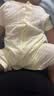 贝瑞加（Babyprints）婴儿衣服2件装新生儿连体衣短袖宝宝哈衣纯棉薄款爬服 白黄66 实拍图