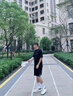 H8小白鞋2026新款春季百搭莆田鞋子情侣男女内增高厚底休闲运动板鞋 白色-黑皮尾（礼盒装） 42 男码 实拍图