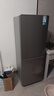 美的182L两门小冰箱灰色两门小户型一级能效客厅家用租房宿舍可冷藏冷冻不占地MR-191A【国家补贴】 实拍图