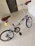 大行（DAHON）D10折叠自行车20英寸10速成人复古风单车HAC003 电镀银  实拍图