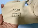嫚熙（EMXEE）哺乳内衣春秋薄款舒适无痕聚拢有型怀孕期喂奶前开扣文胸肤色XL码 实拍图