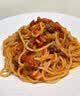 lasicilia经典意面搭配番茄牛肉酱2人份500g 意大利面通心粉 早餐快餐速食 实拍图