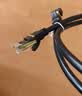 绿联六类屏蔽网线 CAT6类千兆网络连接线 工程家用电脑宽带8芯双绞抗干扰成品跳线 黑10米55176 实拍图