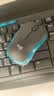 罗技（Logitech）MK275 键鼠套装 无线键鼠套装 办公键鼠套装 全尺寸 商务键鼠套装 带无线2.4G接收器 黑蓝色 实拍图
