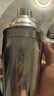 CLITON304不锈钢调酒器 奶茶店手打柠檬神器鸡尾酒手摇雪克杯壶4件套装 实拍图