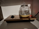 友家铺子（Biooner）全自动上水电热水壶烧水壶家用办公茶台一体机茶桌茶几嵌入式茶具套装 玫瑰金蒸茶款1L 实拍图