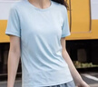 回力冰丝短袖t恤女2026新款夏季薄款大码凉感防晒上衣运动户外速干衣 实拍图