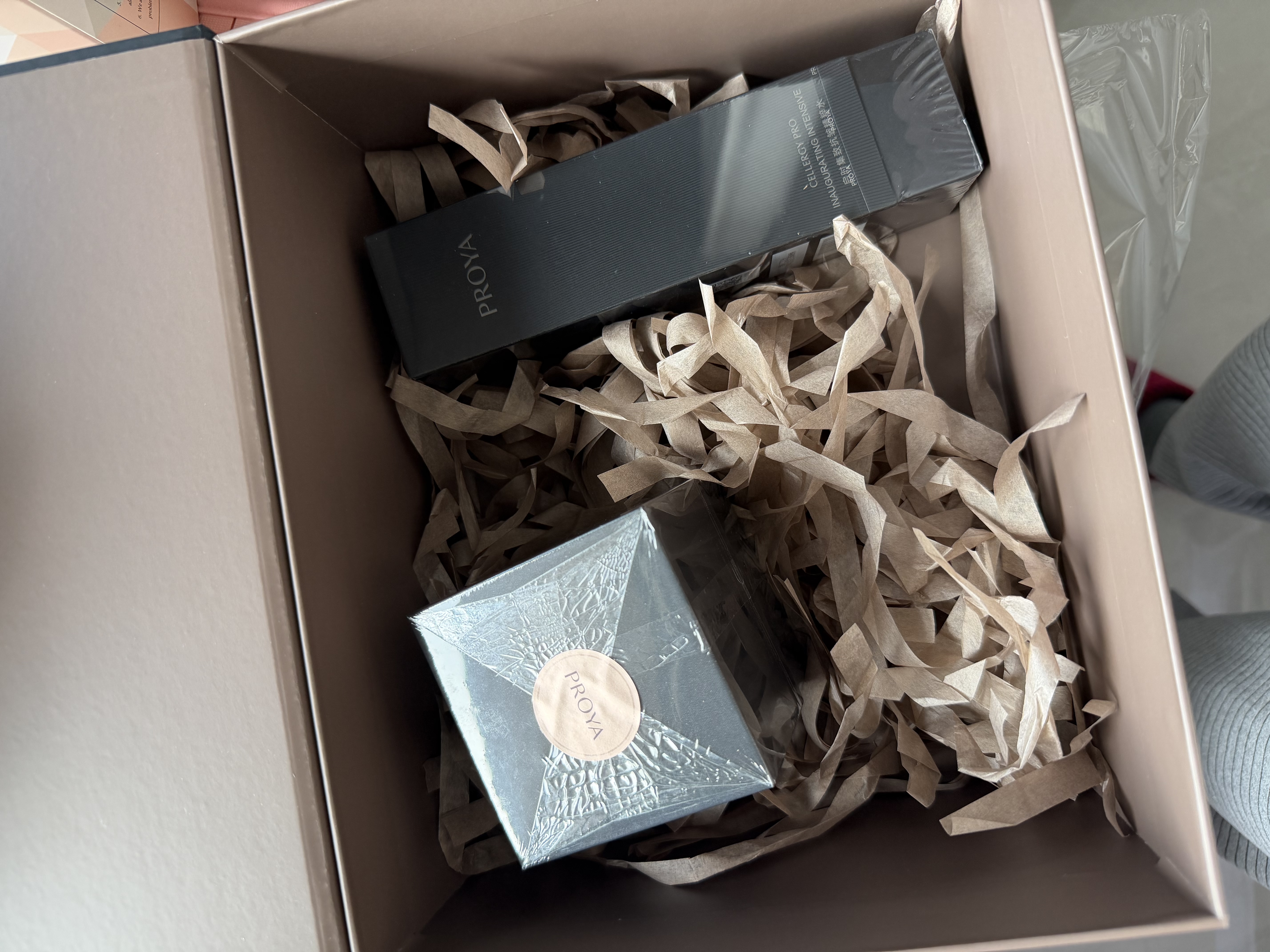 珀莱雅（PROYA）能量套装(精粹水+面霜）经典版抗皱紧致化妆品护肤套装生日礼物 实拍图