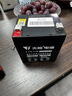 天能儿童电动车电瓶12V5AH电梯音响安防UPS应急蓄电池 实拍图