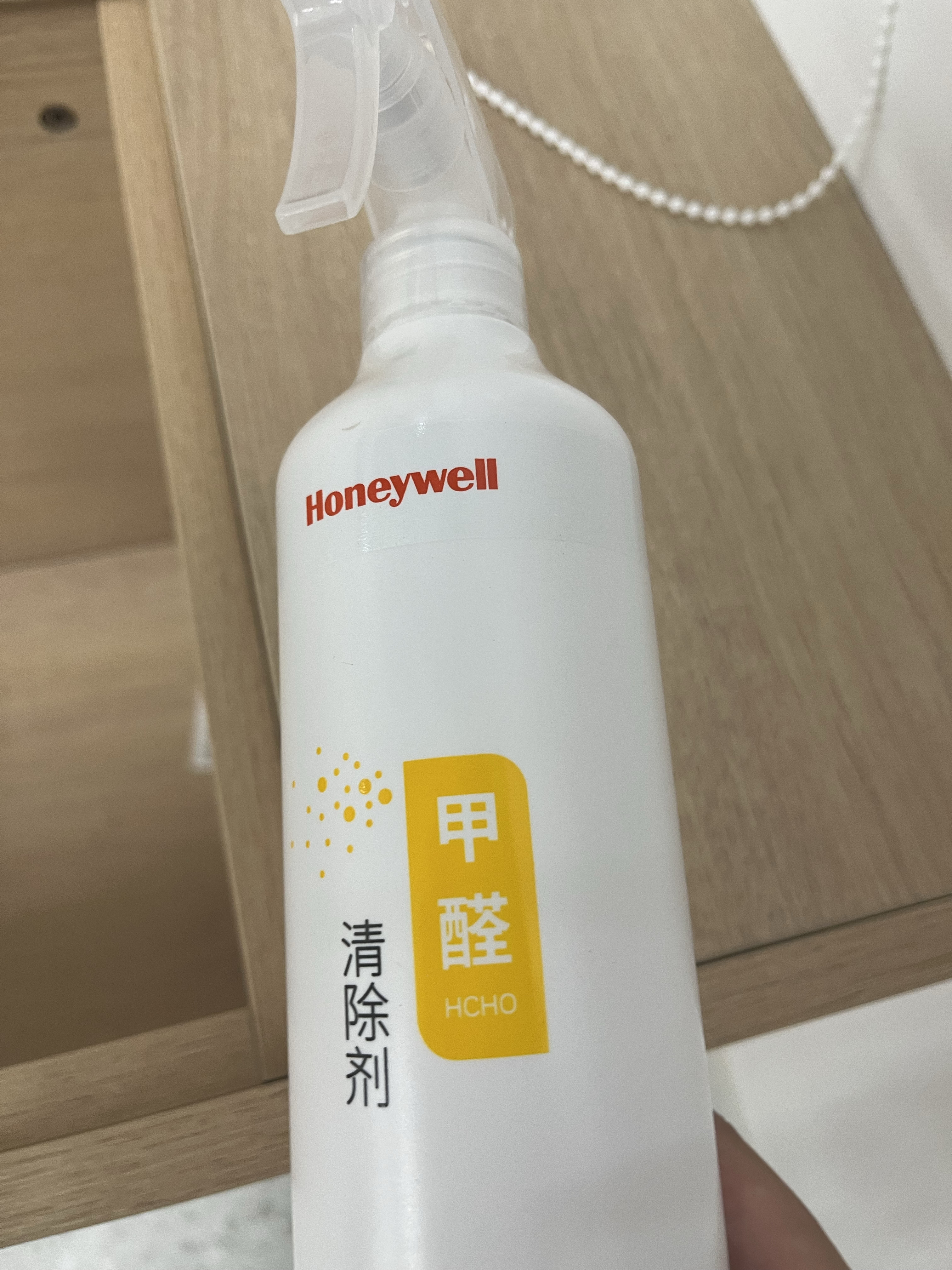 霍尼韦尔（Honeywell）除甲醛喷雾新房装修急入住专用甲醛清除剂非光触媒源头去甲醛喷剂 实拍图