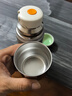 JRINKTEEA日本品牌焖茶泡茶保温杯男316不锈钢纯钛茶杯车载杯户外茶杯钛杯 Toyama冰裂银（316不锈钢）480ml 实拍图