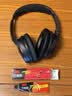 鹏谷适用于bose qc35二代耳罩博士qc45耳机罩原配耳机套小羊皮柔软海绵降噪25通用配件小羊皮-黑色 实拍图
