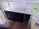 美的（Midea）微波炉家用小型20升转盘加热 智能菜单 一键解冻 杀菌电子除味 薄膜按键（M1-L213C二代） 实拍图