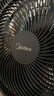 美的（Midea）【超级单品】七叶轻音立式电风扇家用柔风落地扇台式桌面小型风扇大风量节能摇头宿舍电扇 SAF30AB 实拍图