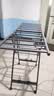 美丽雅晾衣架落地阳台专用可折叠晾衣杆翼型落地移动衣架室内外晾晒被子 实拍图