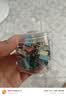 齐心【热门商品】60只15mm彩色长尾票夹燕尾夹6#小号金属夹票据文件夹子文具办公用品凑单60只/筒EB456 实拍图