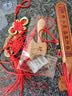 缤越桃木剑真桃木手工朱砂剑婴儿桃木挂件防惊吓成人随身挂件20cm长 实拍图