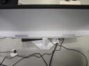 HPC24.5英寸白色显示器原生144Hz 内置音响 硬件低蓝光 家用办公游戏电脑显示屏2026升级款 25G43FW 实拍图